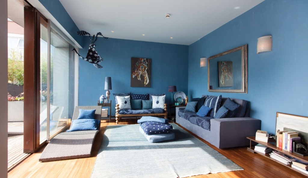 Living-Room-Decorating-Ideas-Blue-Color-Theme
