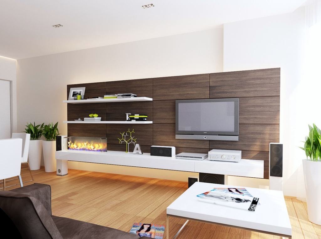 walnut-and-white-entertainmant-unit