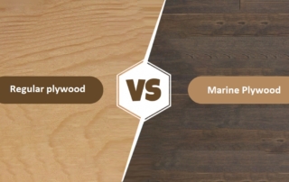 Difference between regular plywood and marine plywood